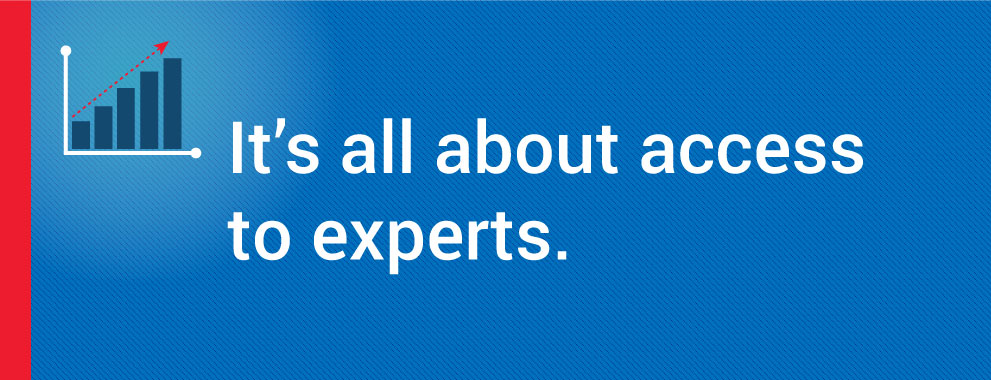 MedMatrix Solutions provides access to experts.